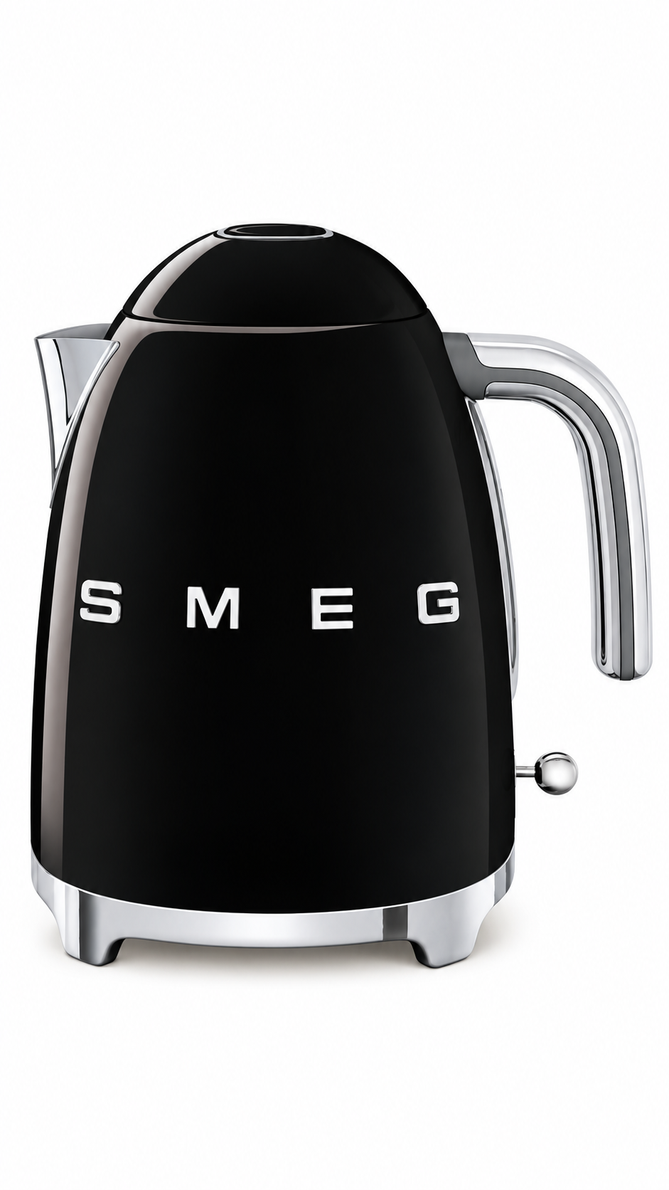 SMEG KLF03 Retro Style Jug Kettle, 3KW, 1.7L - Black