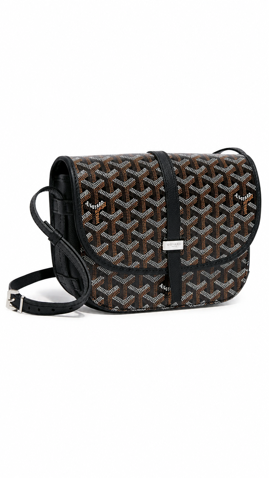 GOYARD BELVEDERE PM 'BLACK' BAG