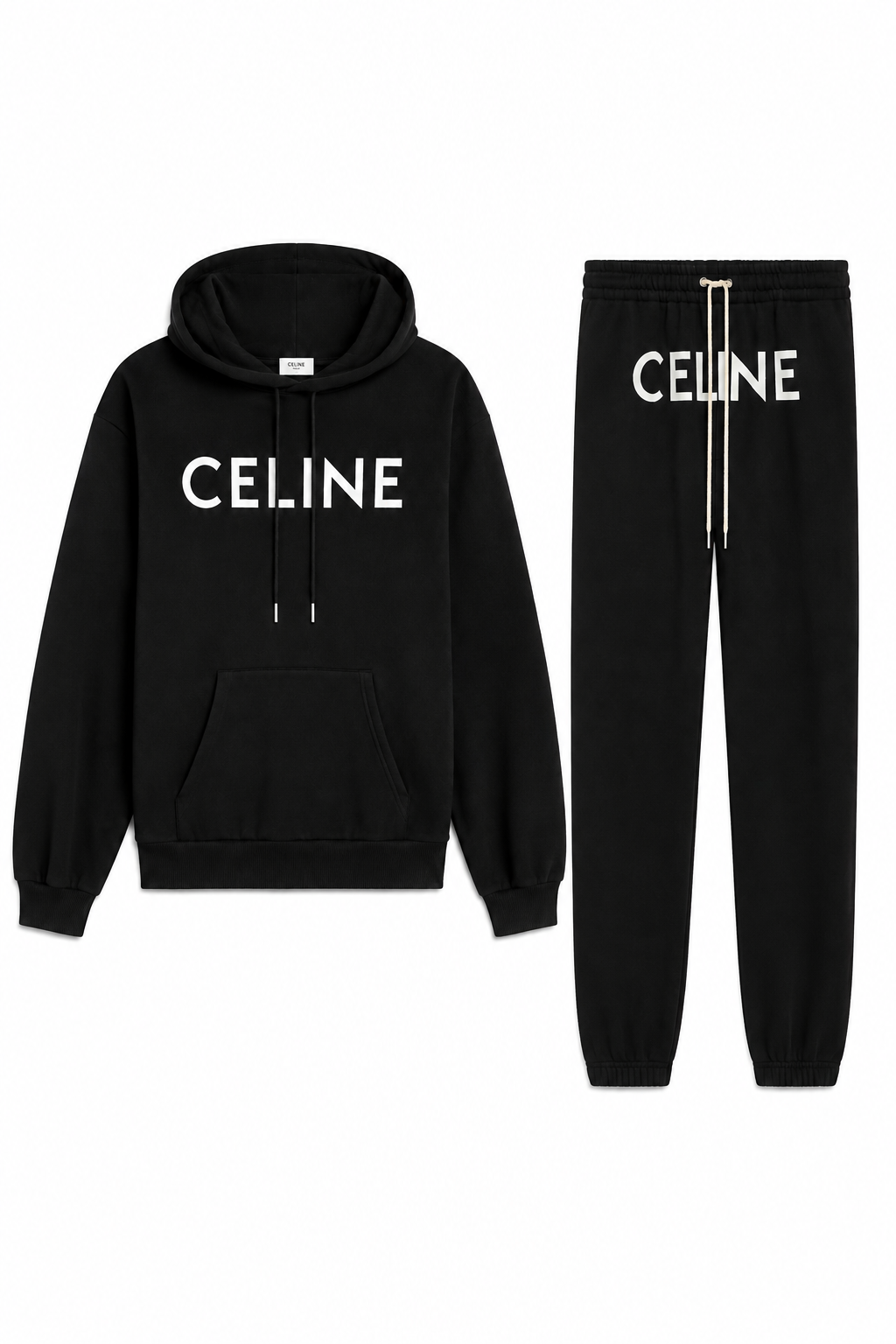 Celine Loose Hoodie & Bottoms