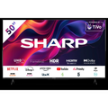 Sharp 4T-C50GK4245KB 50" Smart TiVo TV 4K UHD Frameless Design Black - Like new 🏴