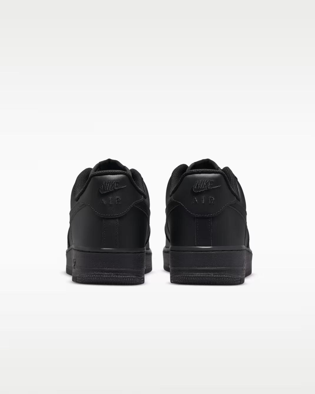 Nike Air Force 1 '07 Low Triple Black - New 🏴