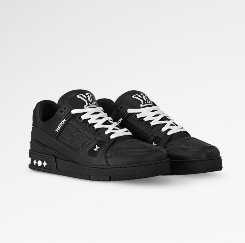 ‘SALE’ Louis Vuitton ‘Black & White’ Trainer Low Mesh - Multiple Sizes