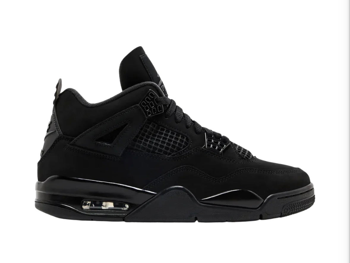 Air Jordan 4 Retro Black Cat GS - Size 4.5 UK 📲