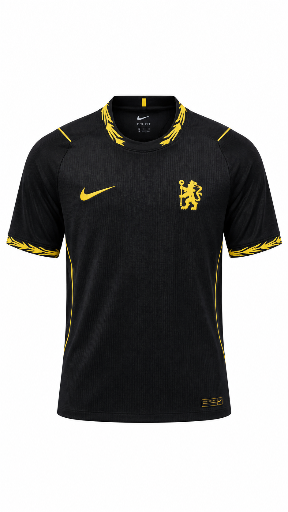 Mens Chelsea 26/27 Dri-FIT Football  Shirt - Black