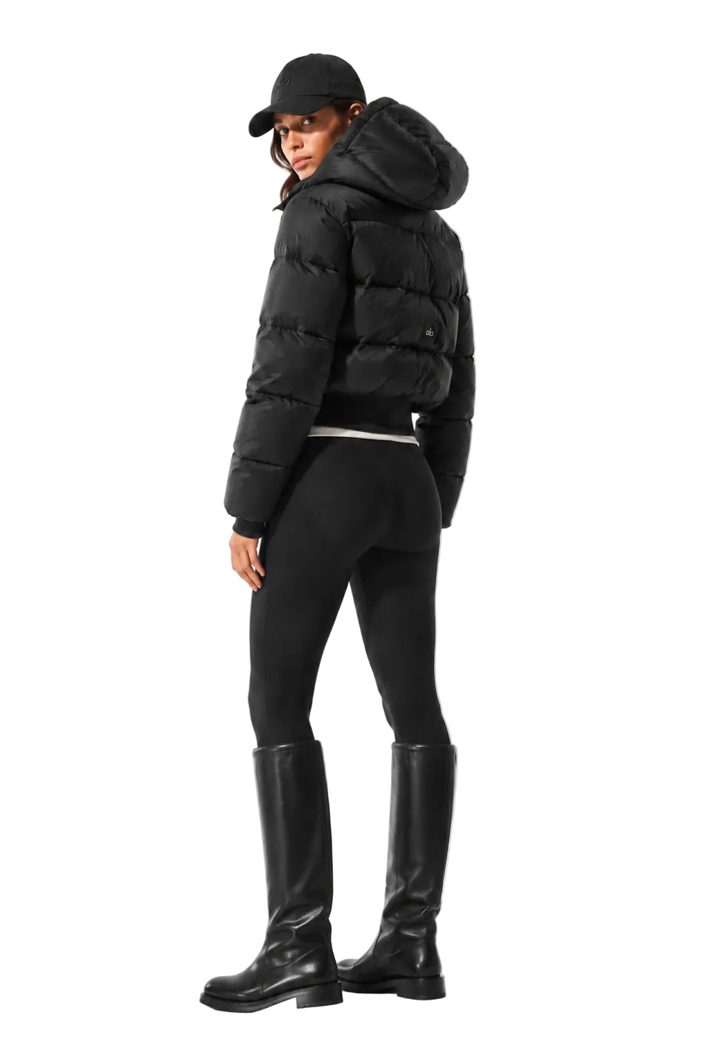 ALO Foxy Puffer Jacket - Black