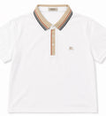 White Polo T-Shirt - Medium