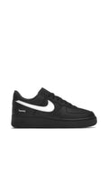 “SALE” NIKE AIR FORCE 1 LOW SUPREME BLACK WHITE - Multiple Sizes