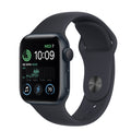Apple Watch SE (2nd Generation) GPS, 40mm Midnight Aluminum Case with Midnight Sport Band