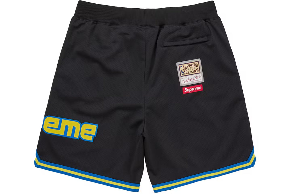 Supreme Mitchell & Ness Teams Basketball Short Black✔️