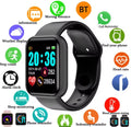 Smart Watch Fitness Tracker Blood Pressure Heart Rate for Android & iOS Apple