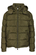 Moncler Maya Matte Short Down Jacket Olive