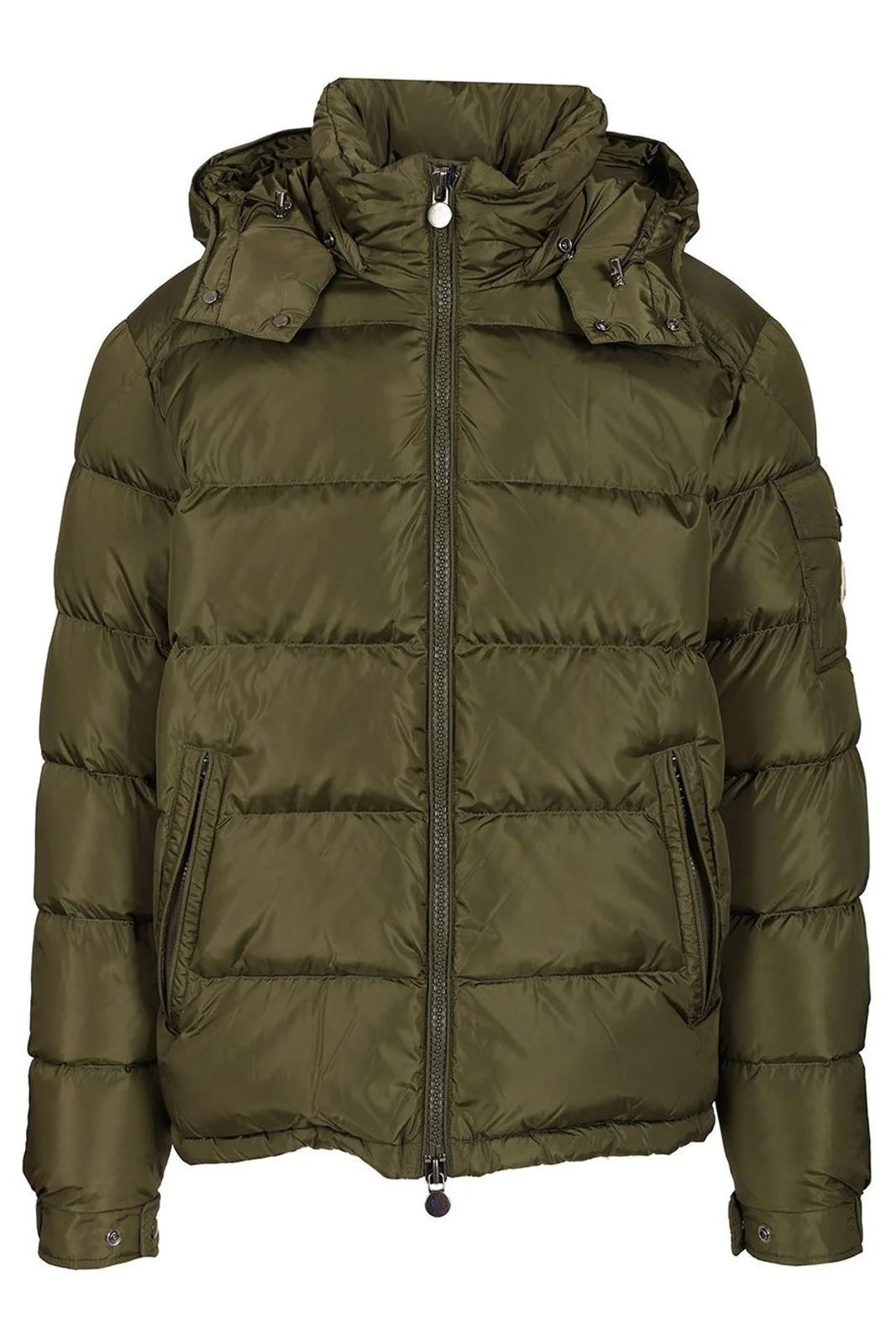 Moncler Maya Matte Short Down Jacket Olive