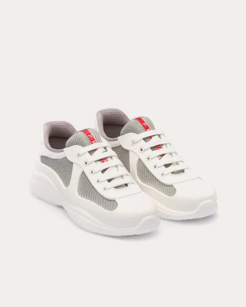 Prada America's Cup Soft Rubber And Bike Fabric Sneakers - UK10💥
