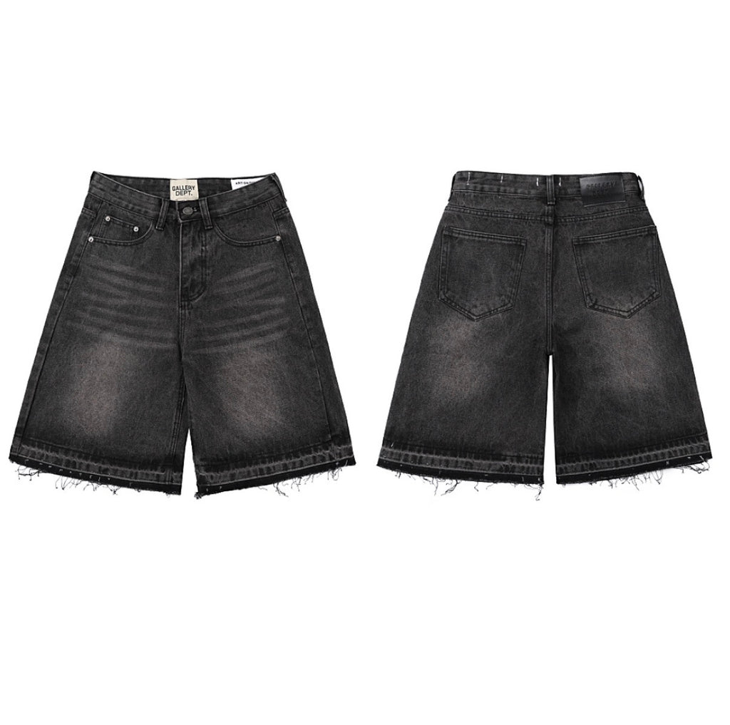 Gallery Dept Denim Jeans Shorts Grey✔️