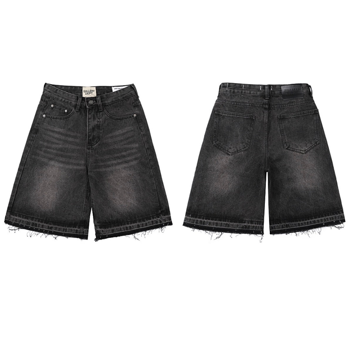 Gallery Dept Denim Jeans Shorts Grey✔️