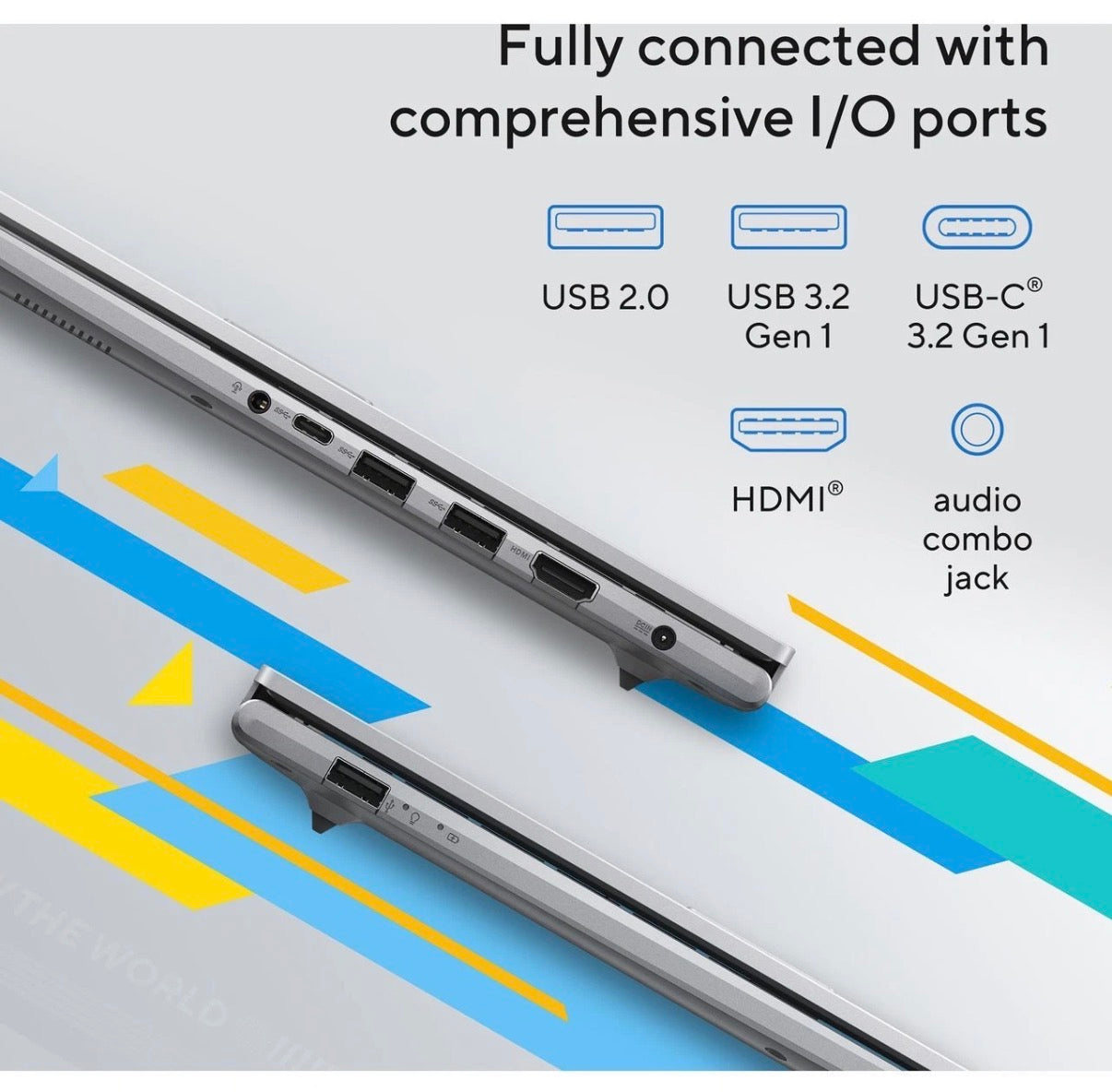 Asus 15.6" Laptop 8 GB RAM 512GB Intel® Core™ 5 Windows 11 Home - Silver 15.6☑️🏴