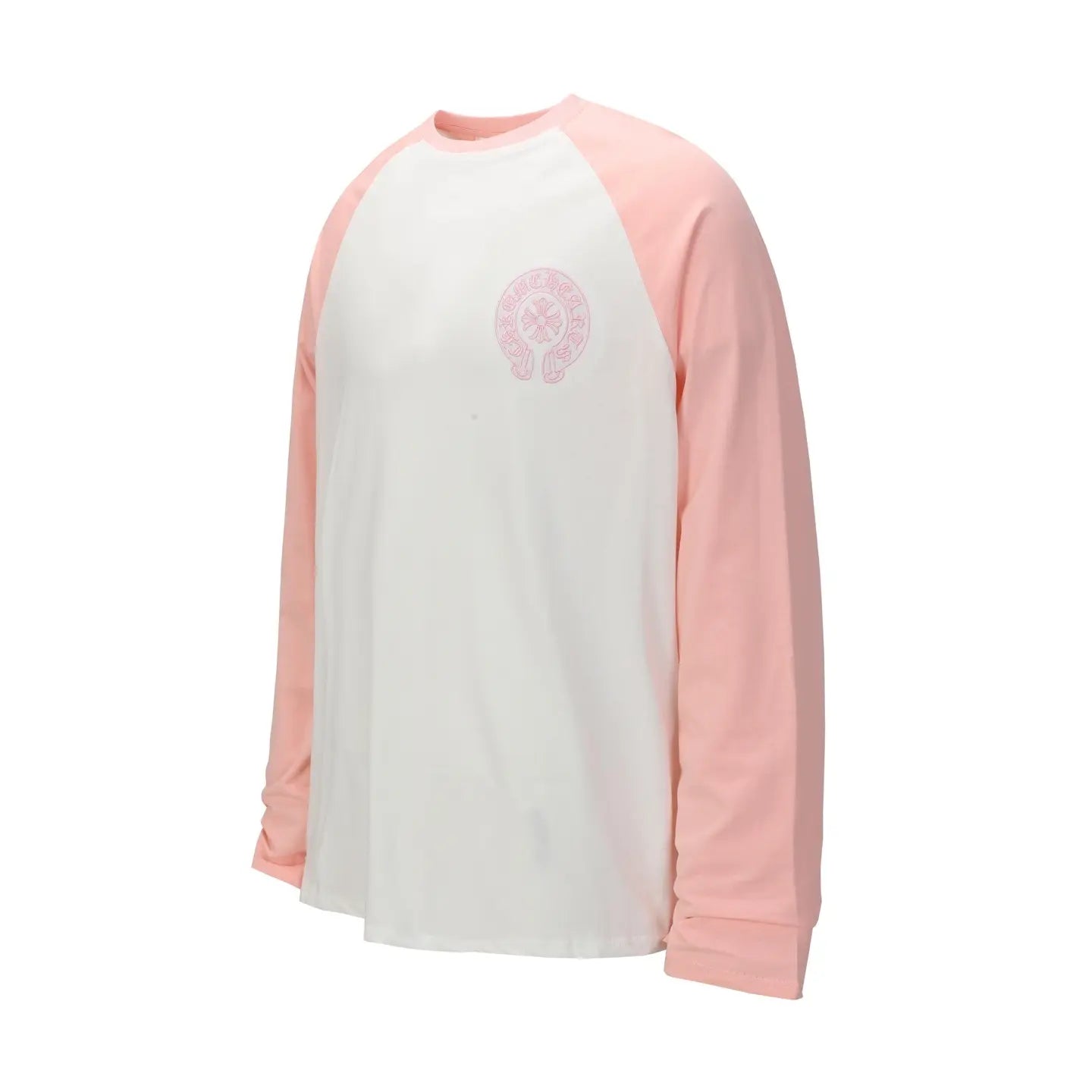 Chrome Hearts pink and white long sleeve t-shirt ⚫️