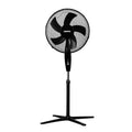 GEEPAS 16'' Pedestal Fan Oscillating Cooling 3 Speed Standing Floor For Home 45W - New 🏴