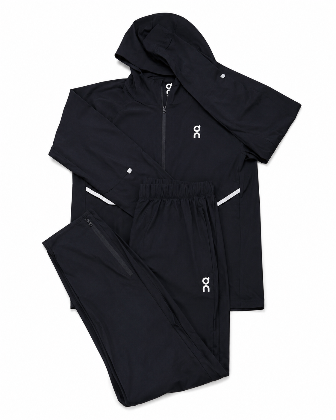 On Cloud Running Tracksuit - Navy/Black /Charcoal - Jacket & Pants - New 🏴