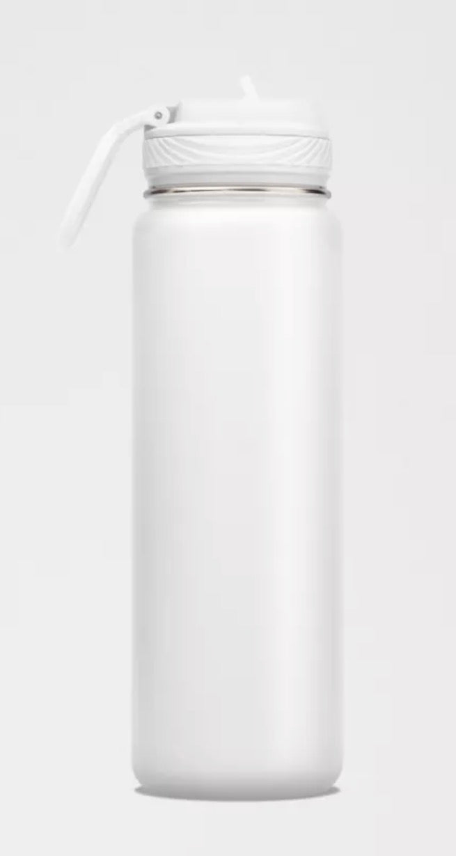 Lululemon Back to Life Sport Water Bottle 24oz (710ml) with Straw Lid Brand New🏴