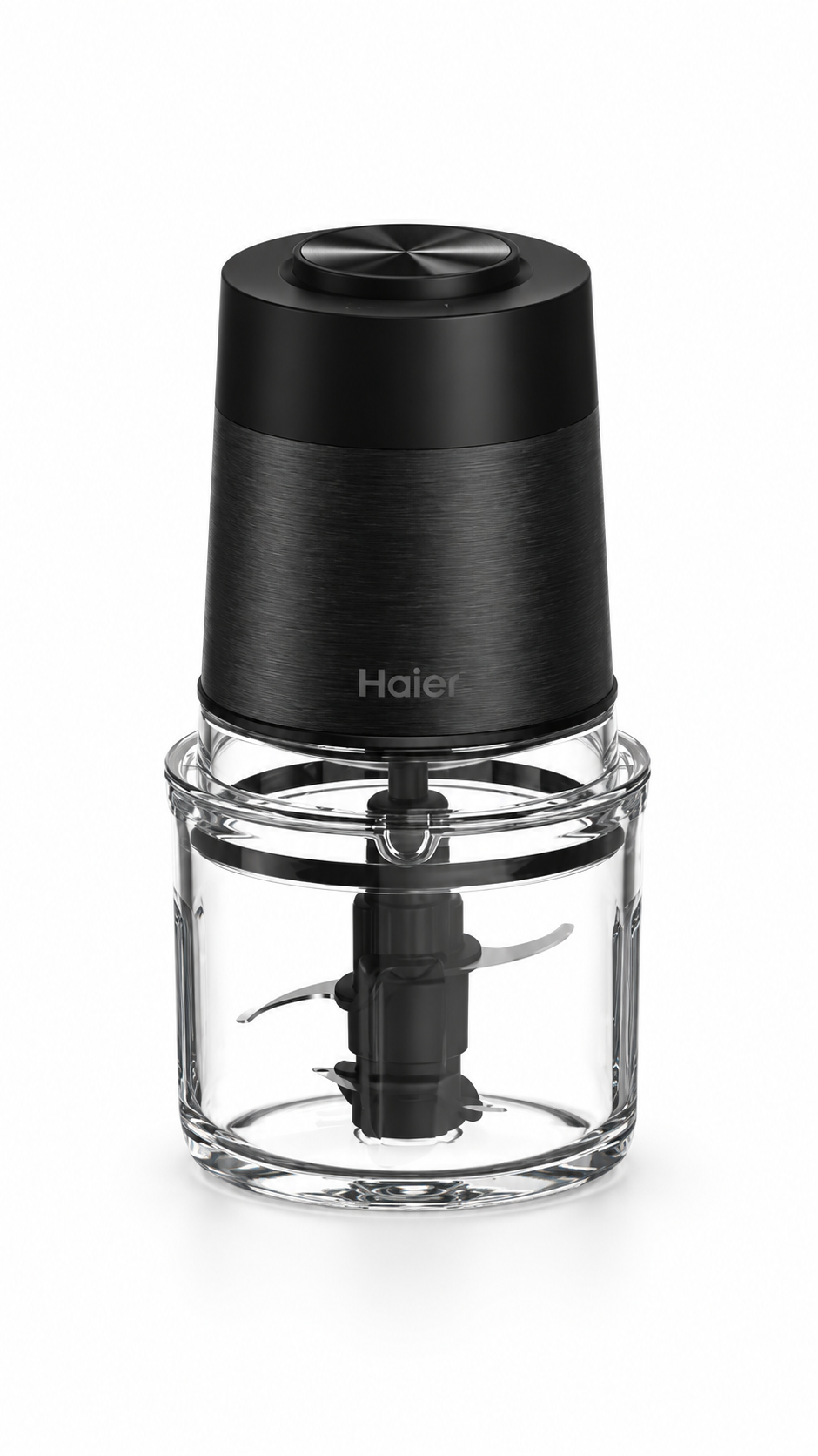 Haier I-Master Series 5 Compact Food Processor Anti-slip 550W HCH5B1 001 - Black