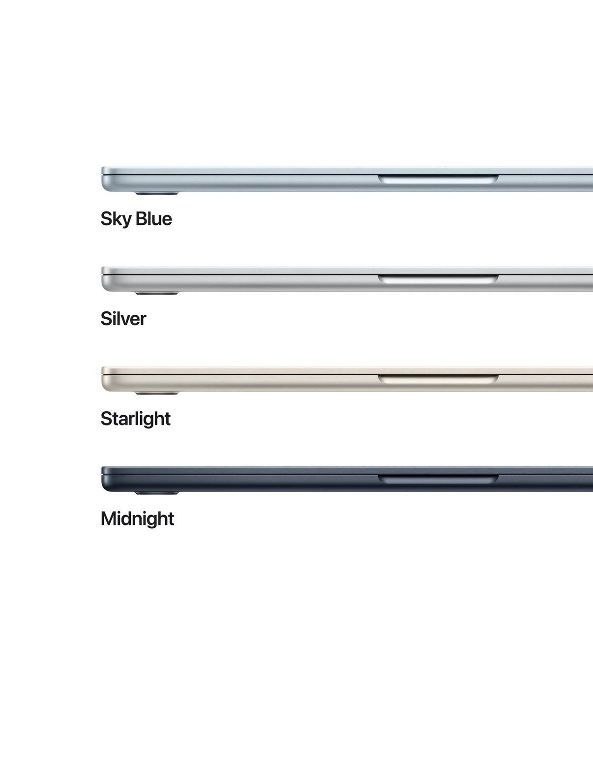 Apple MacBook Air 2026 13in M5 16GB 512GB - All Colours