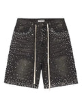 Vale Forever Valler Dreams Rainstorm embellished shorts Black✔️