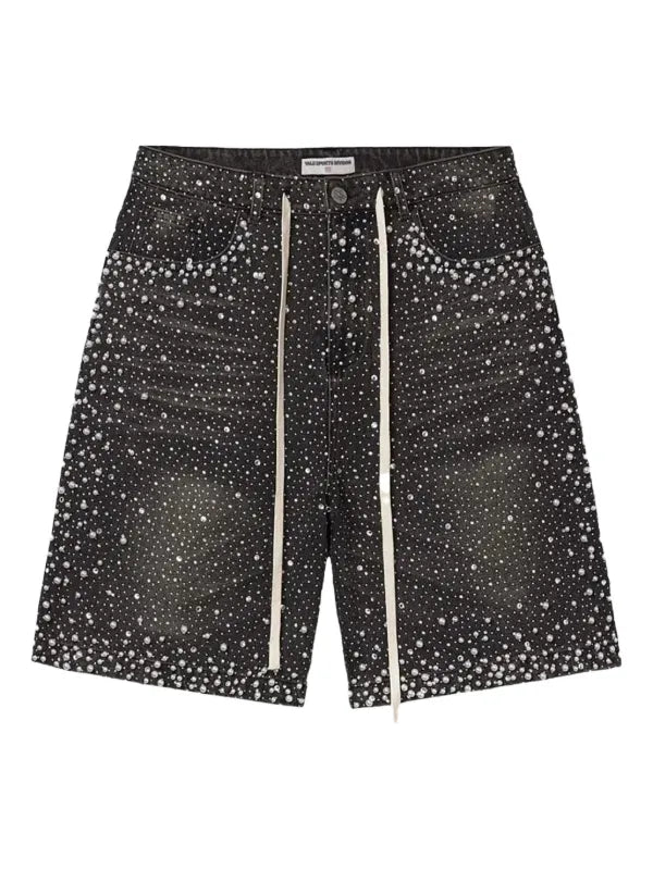 Vale Forever Valler Dreams Rainstorm embellished shorts Black✔️
