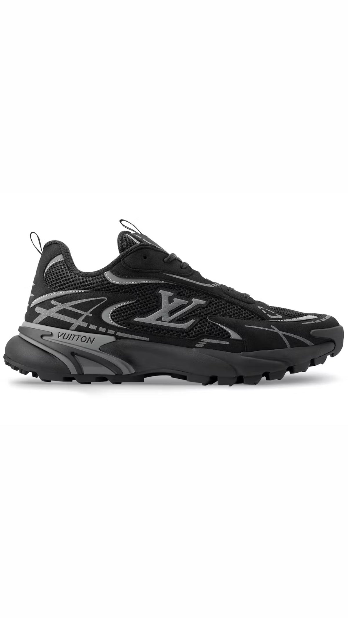LV Runner Tatic Sneakers Black Grey