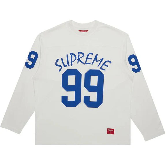 SUPREME 99 L/S STONE FOOTBALL TEE
