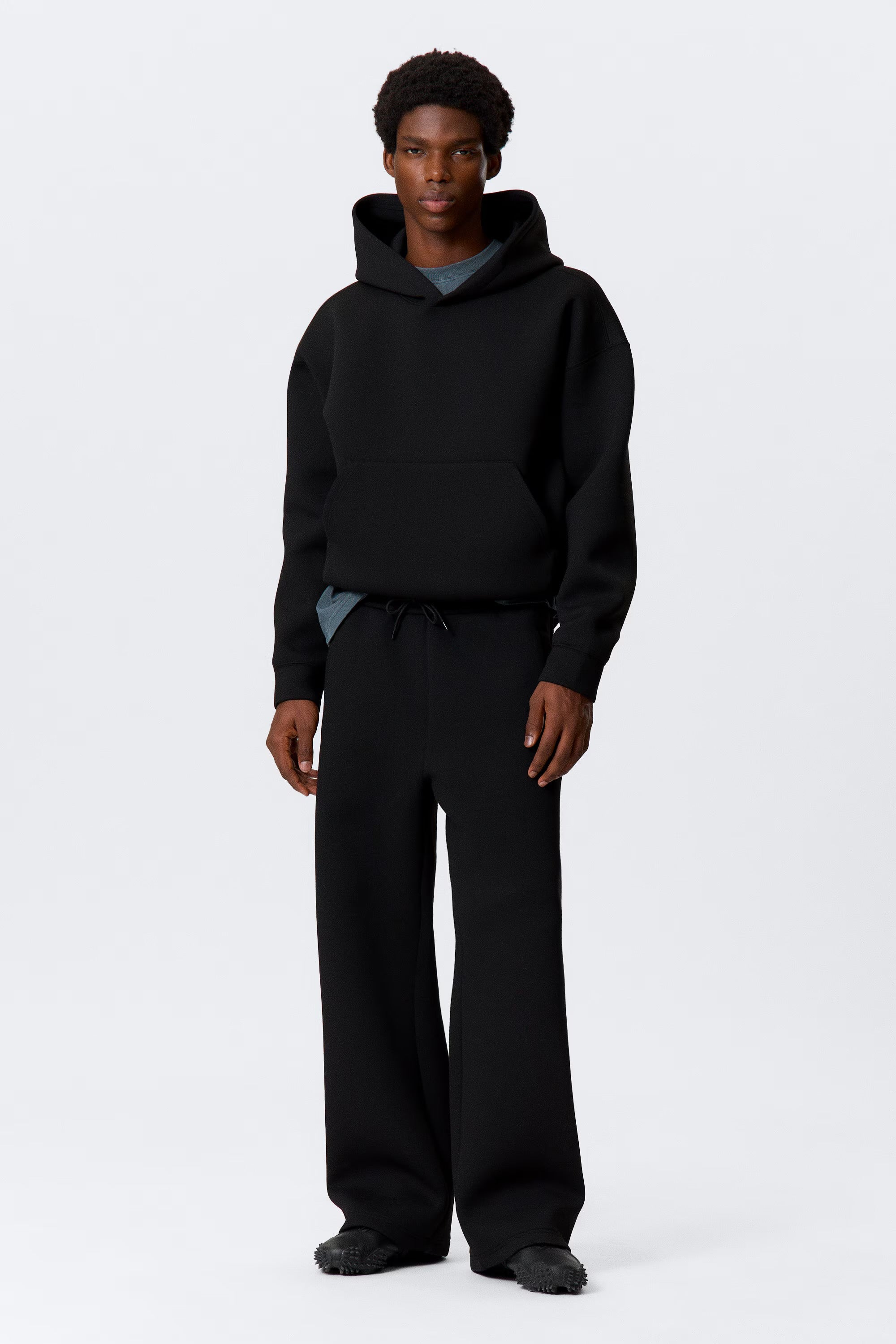WEEKDAY TRACKSUIT - Zip Hoodie - Loose fit bottoms