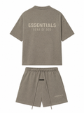FEAR OF GOD ESSENTIALS HOMESTEAD HEATHER SHORT SET (SS25)