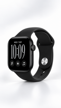 APPLE Watch Series 12 - 42 mm Black Aluminium Case with Black Sport Band, S/M
