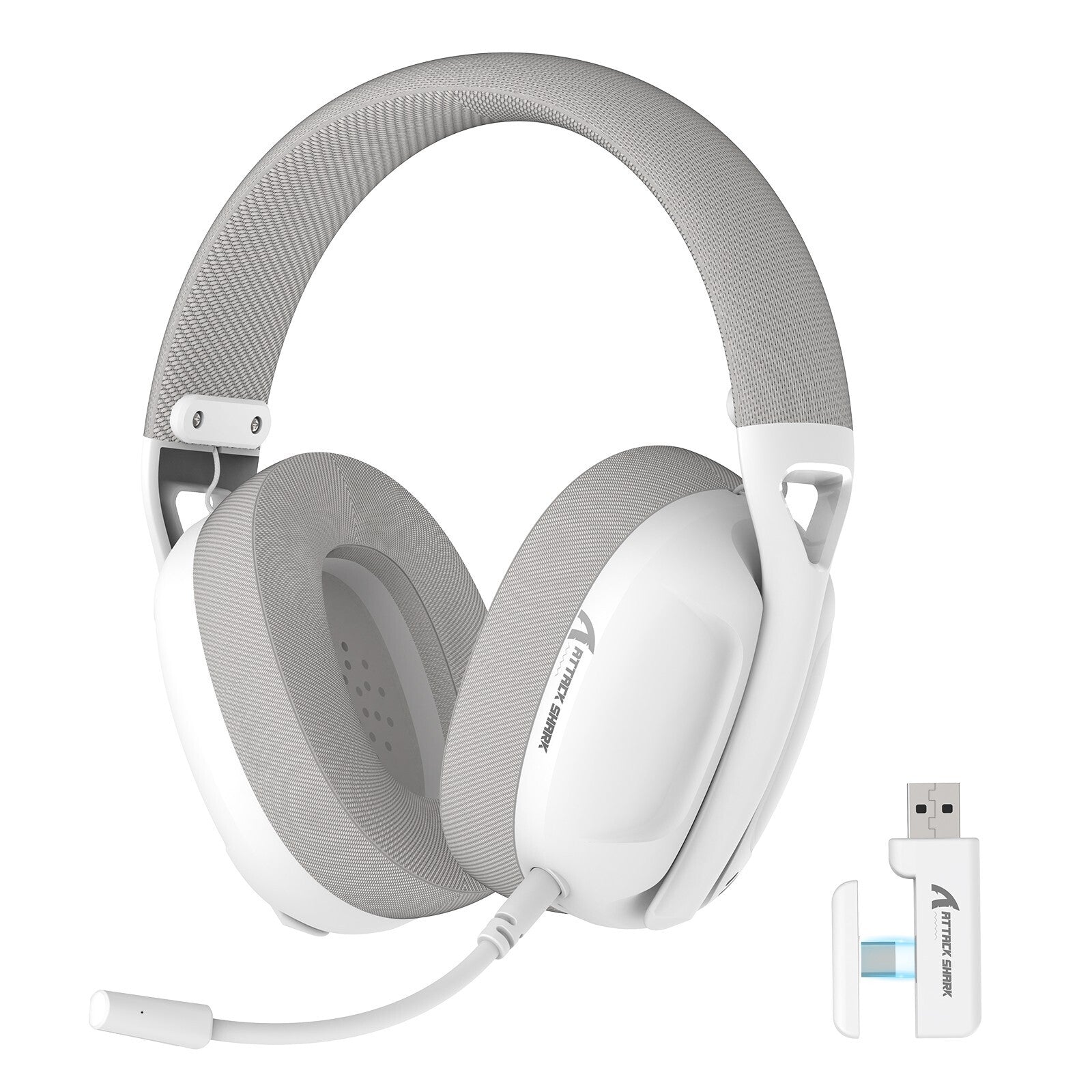 ATTACK SHARK L80 Wireless Gaming Headset with Noise Cancelling Mic for Xbox/PS4 - New 🏴