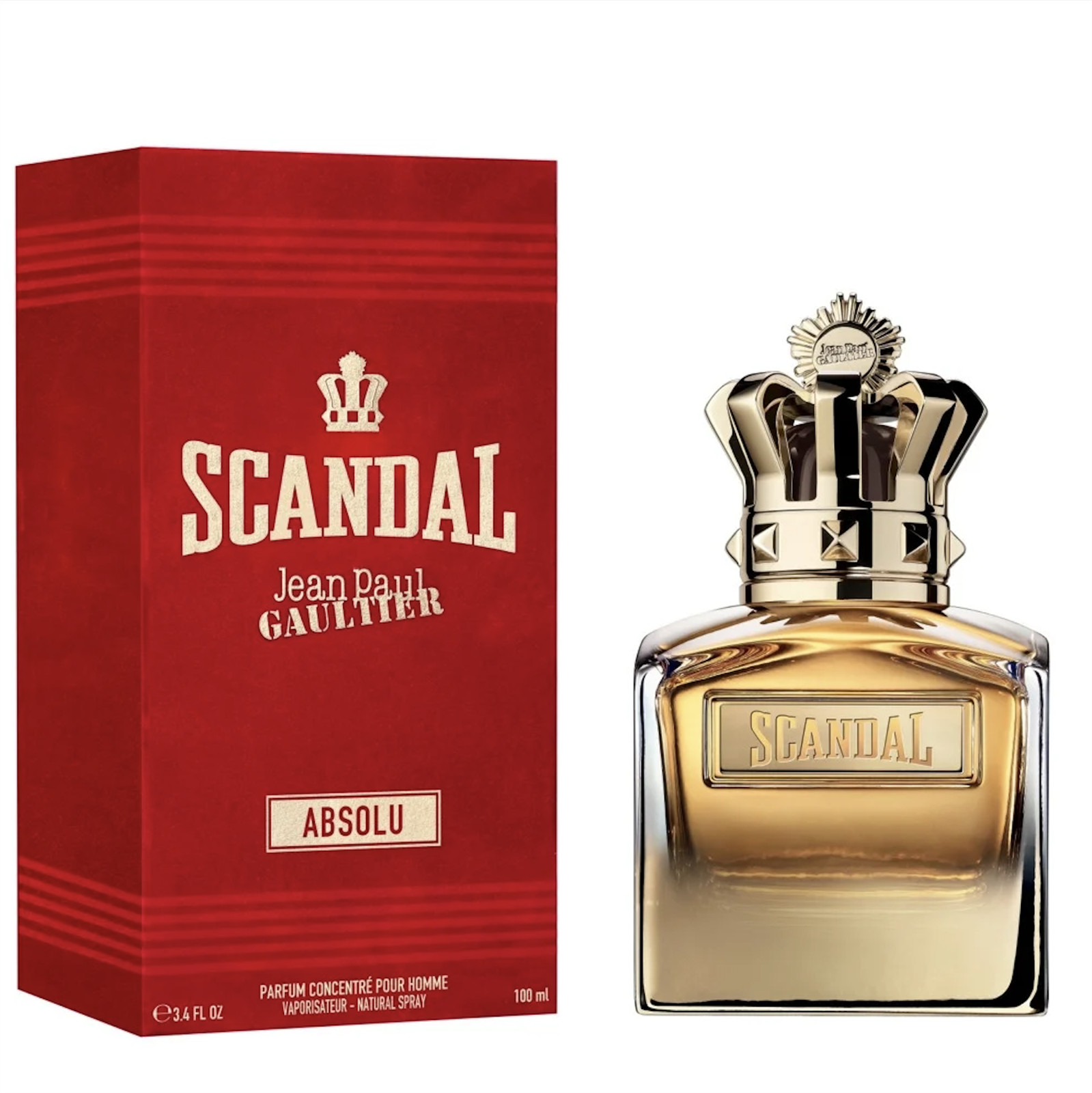 Jean Paul Gaultier Scandal Absolu Pour Homme Parfum 100ml Spray New 🏴