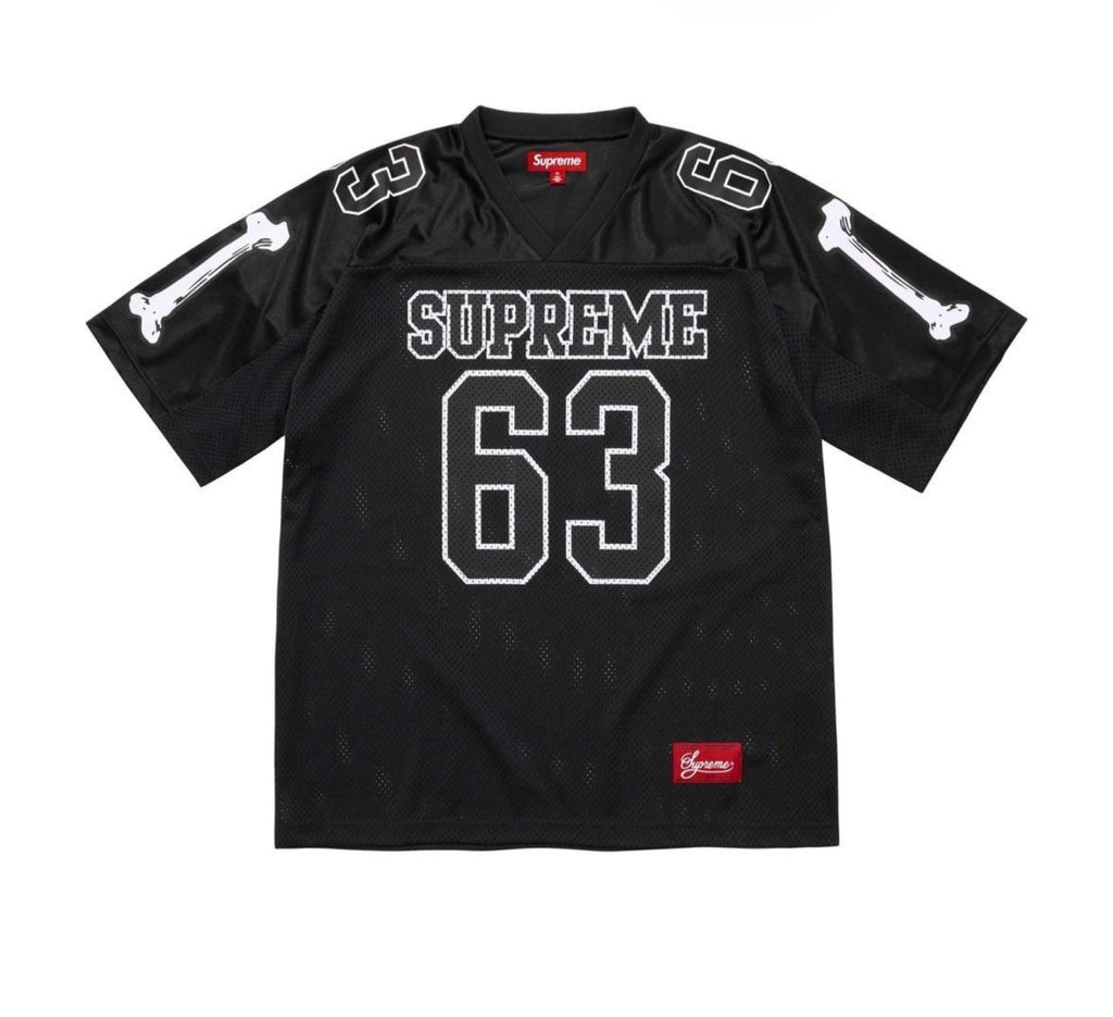 Supreme Bone Jersey - Black 🏴