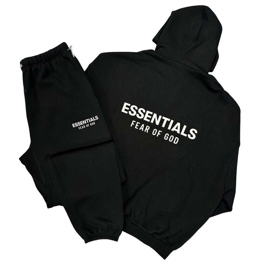 Fear of God Essentials FW24 ‘Jet Black’ Tracksuit - Multiple Sizes