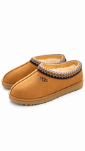 UGG Tasman Women’s Chestnut Suede Sheepskin Lined Slip-On Slippers