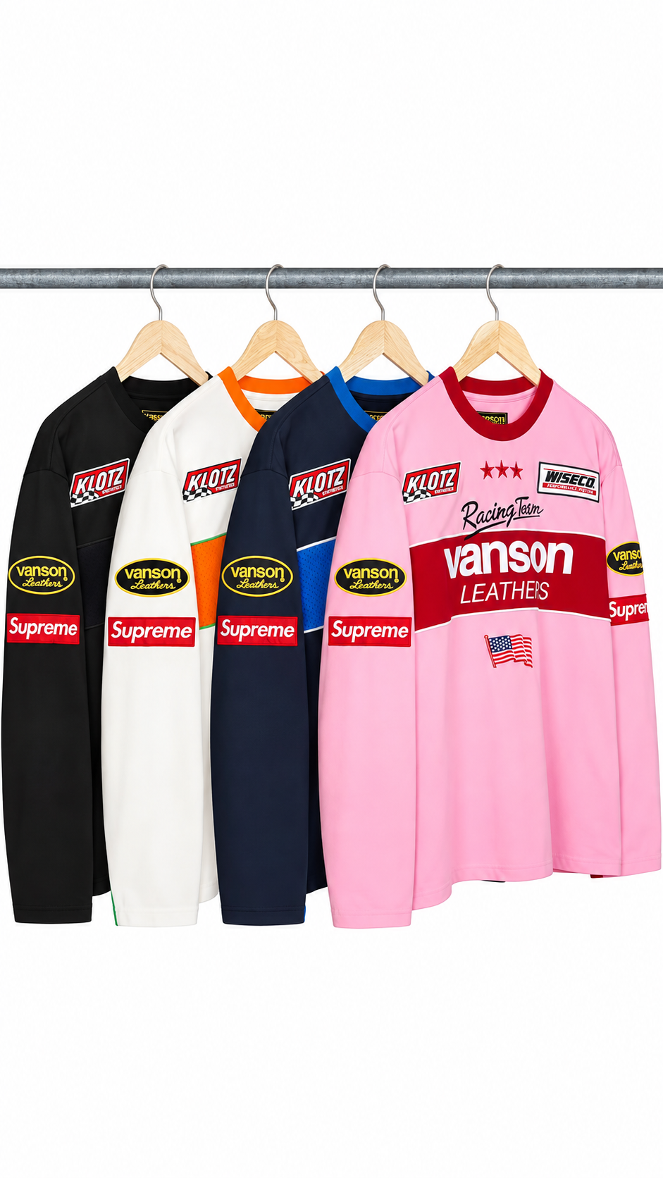 Supreme Vanson Leathers Long Sleeve Top (SS26)