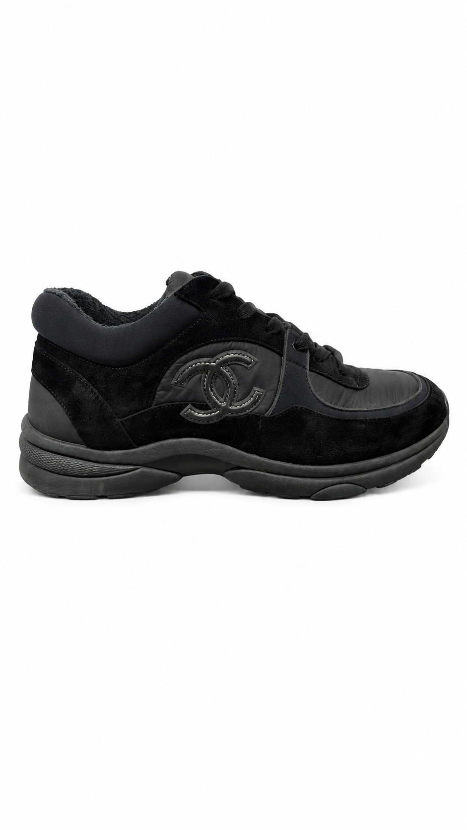 Chanel Men's CC Runner Low Trainers - Authenticity Guaranteed