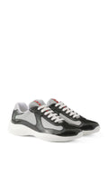 Prada America's Cup Patent Leather sneakers Dark Grey