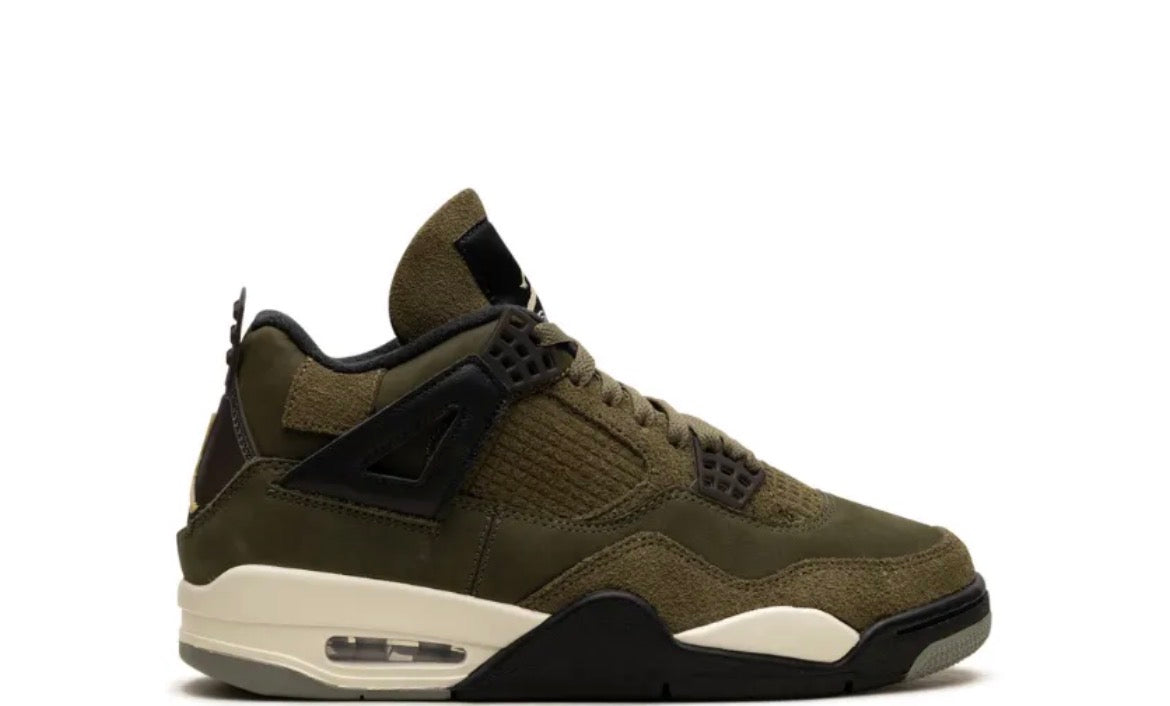 Air Jordan 4 "Midnight Olive" Sneakers - UK 8.5