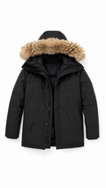 Canada Goose womens black montebello parka down coat - Authenticity Guaranteed