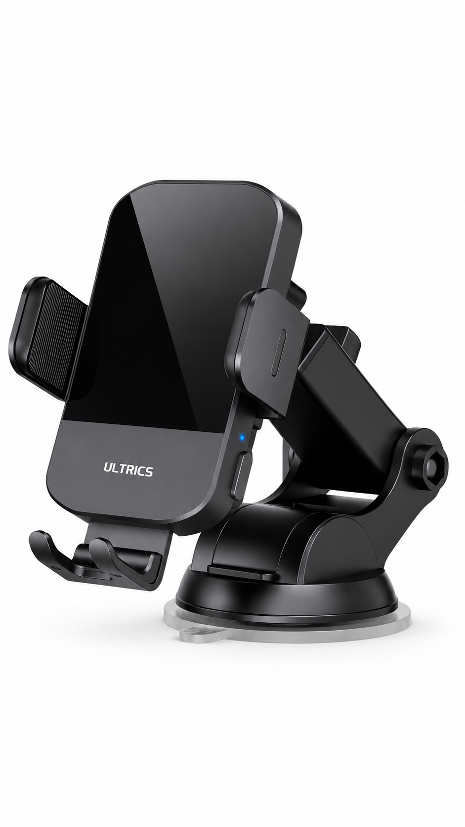 Fast Charging Wireless Car Charger Automatic Sensor Phone Holder Mount Clamping