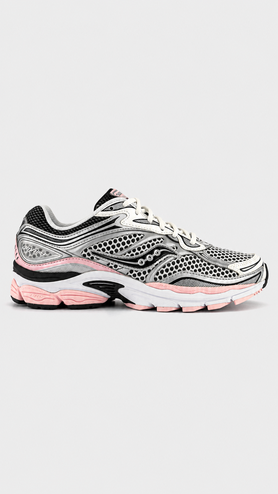 Saucony Omni 9 - Silver/Pink