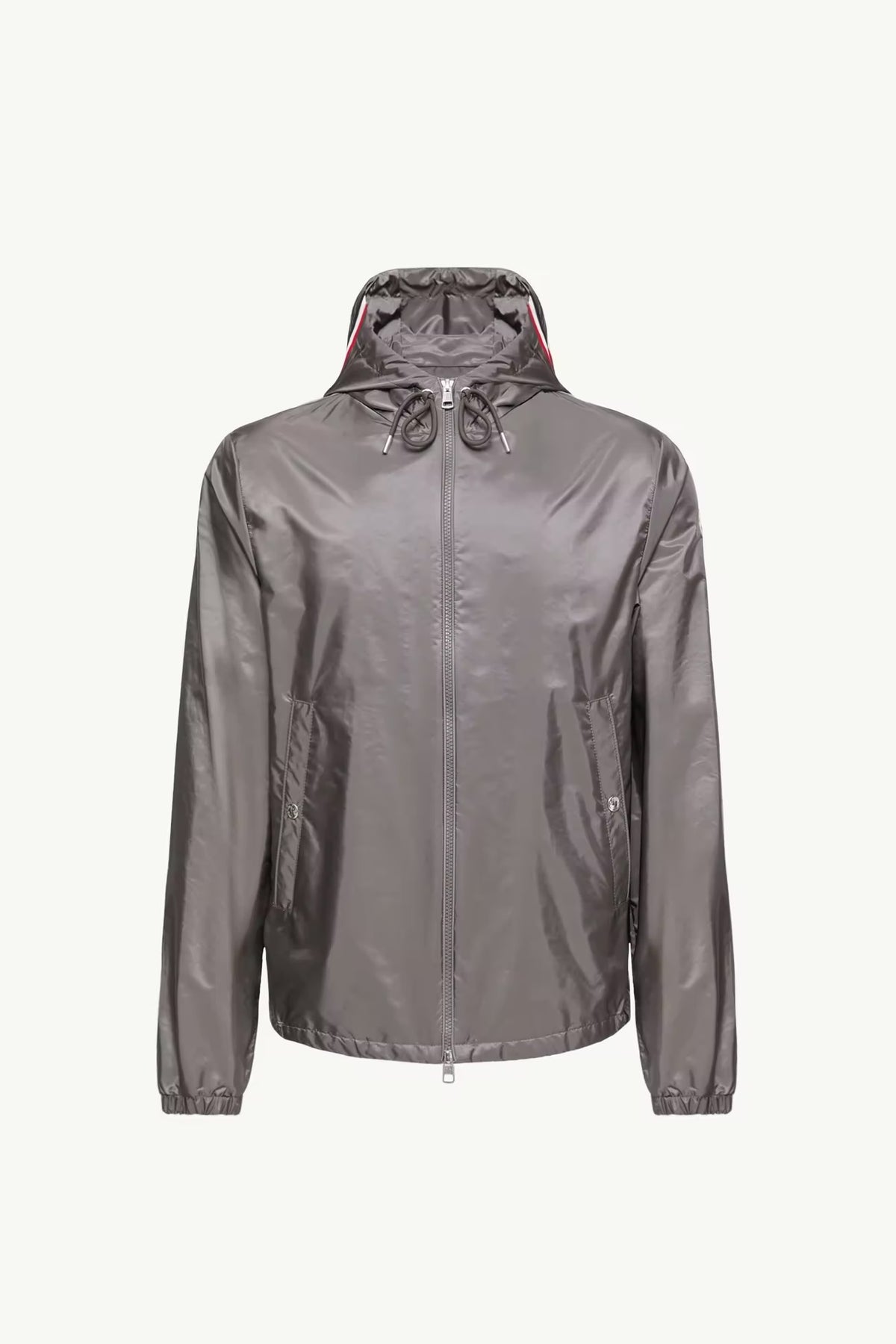 Moncler Grimpeurs Hooded Windbreaker Jacket Grey