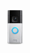 Ring Battery Doorbell Plus 1536p HD WiFi Video Night Vision Camera Satin Nickel