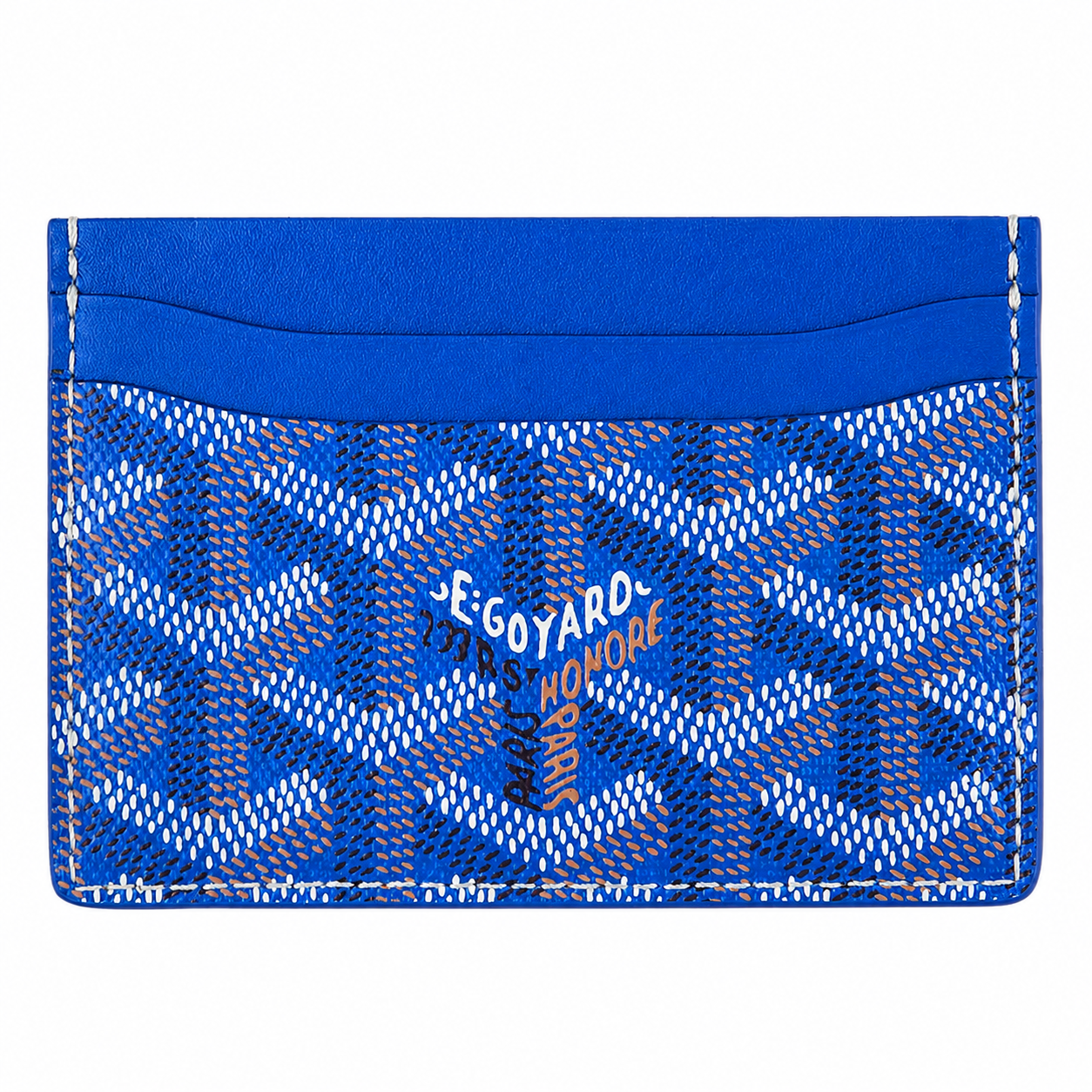 Goyard Card Holder - Blue