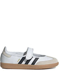 ADIDAS SAMBA MARY JANE TRAINERS WHITE BLACK - New 🏴