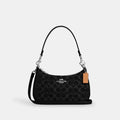 Coach Penelope Shoulder Bag In Signature Denim